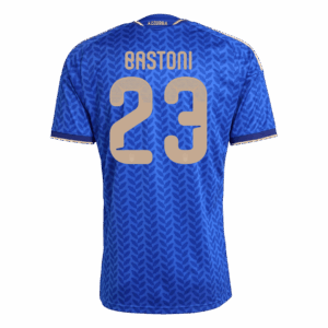 BASTONI #23 Italy Home Soccer Jersey World Cup 2026 Blue
