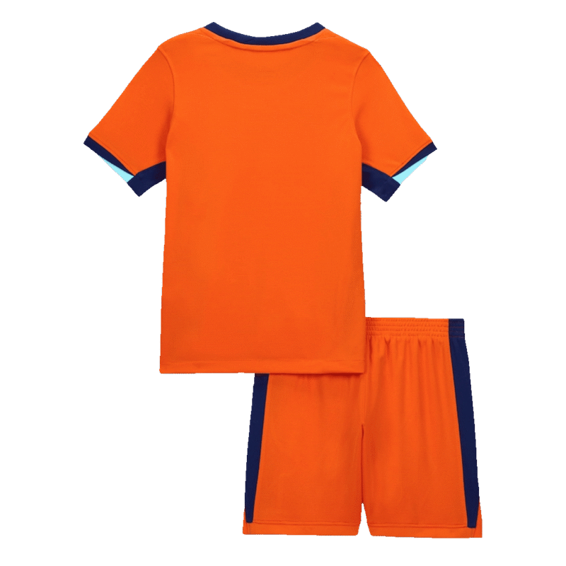 Netherlands Home Kids Soccer Jerseys Kit EURO 2024