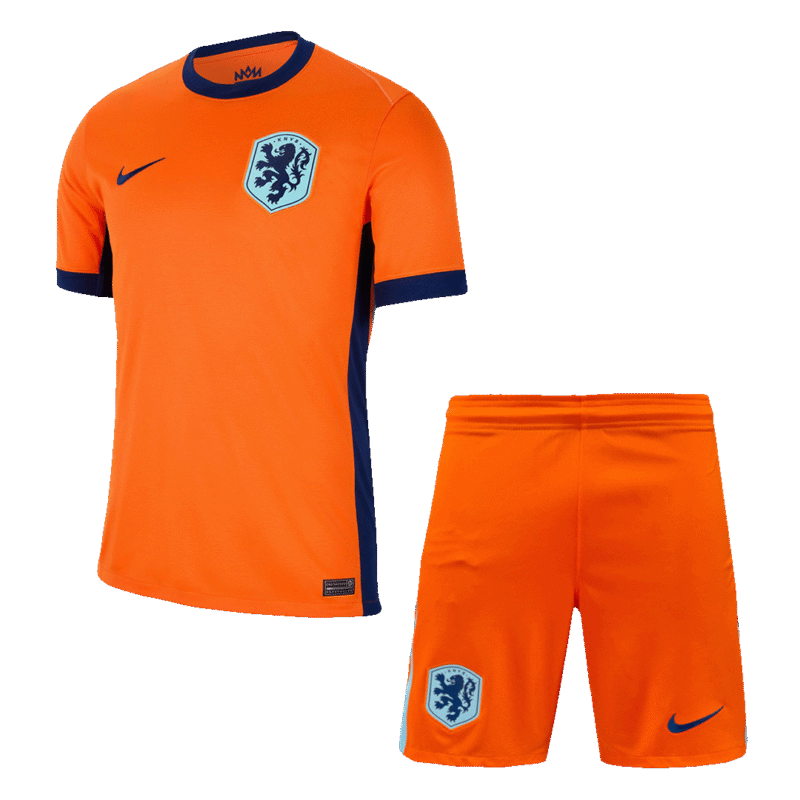 Netherlands Home Jerseys Kit EURO 2024