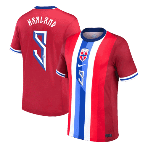 HAALAND #9 Norway Home Soccer Jersey 2024