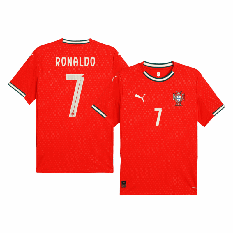 RONALDO #7 Portugal Home Soccer Jersey Replica 2025