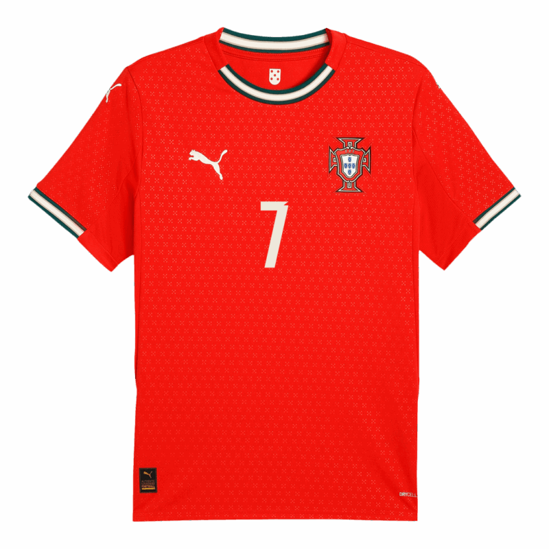 RONALDO #7 Portugal Home Soccer Jersey Replica 2025