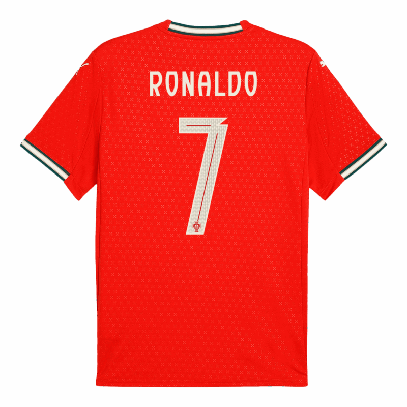 RONALDO #7 Portugal Home Soccer Jersey Replica 2025