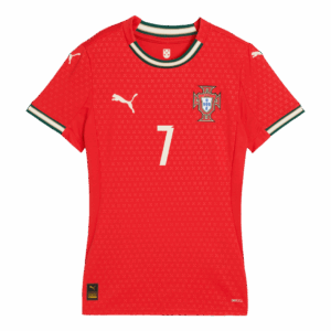 RONALDO #7 Portugal Home Soccer Jersey Replica 2025 - Women Size