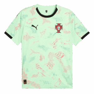 Portugal Away Soccer Jersey Replica Women's Euro 2025