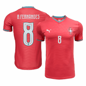 643864_1 Portugal B.FERNANDES #8 Home Soccer Jersey Authentic 2026