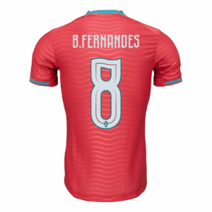 643864_3 Portugal B.FERNANDES #8 Home Soccer Jersey Authentic 2026