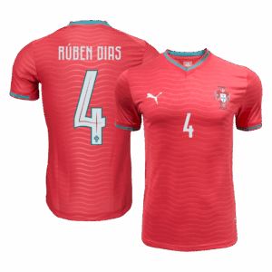 643920_1 Portugal RÚBEN DIAS #4 Home Soccer Jersey Authentic 2026
