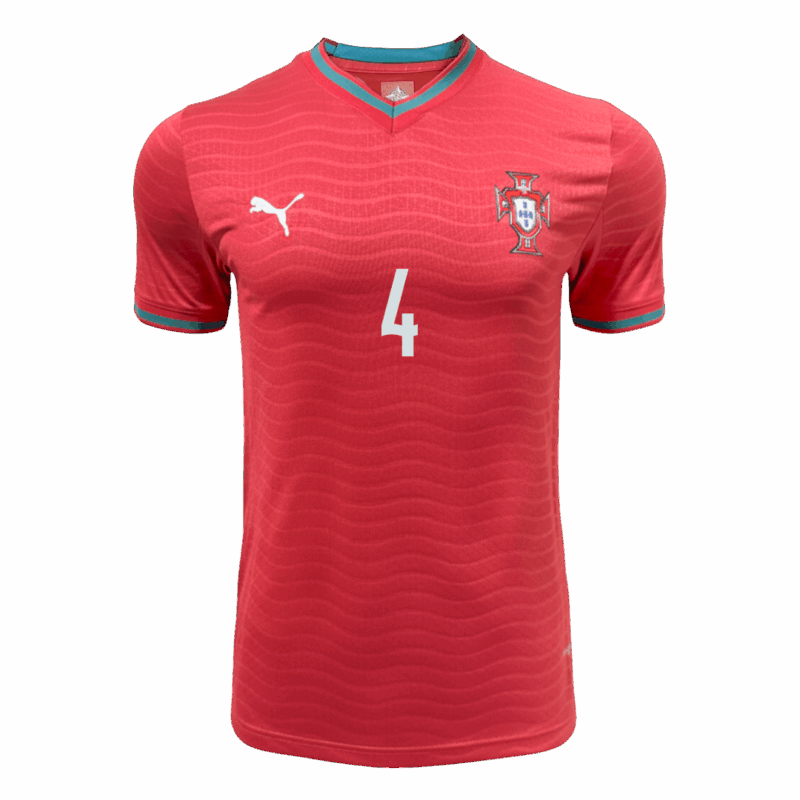 643920_2 Portugal RÚBEN DIAS #4 Home Soccer Jersey Authentic 2026