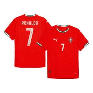 RONALDO #7 Portugal Home Authentic Soccer Jersey 2025