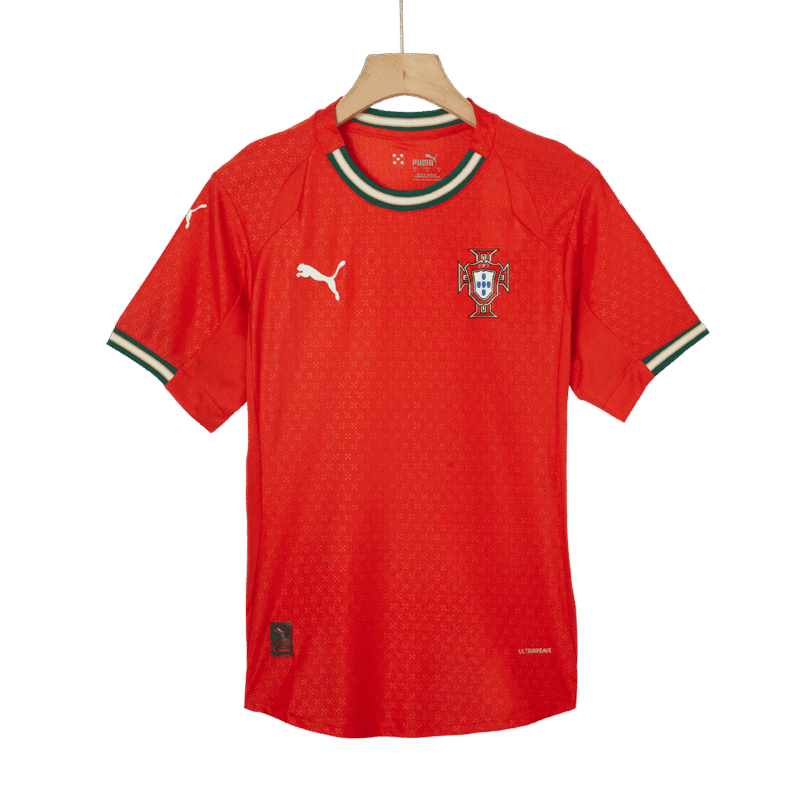 RONALDO #7 Portugal Home Authentic Soccer Jersey 2025