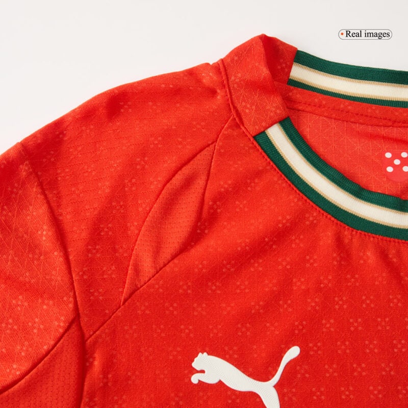 RONALDO #7 Portugal Home Authentic Soccer Jersey 2025