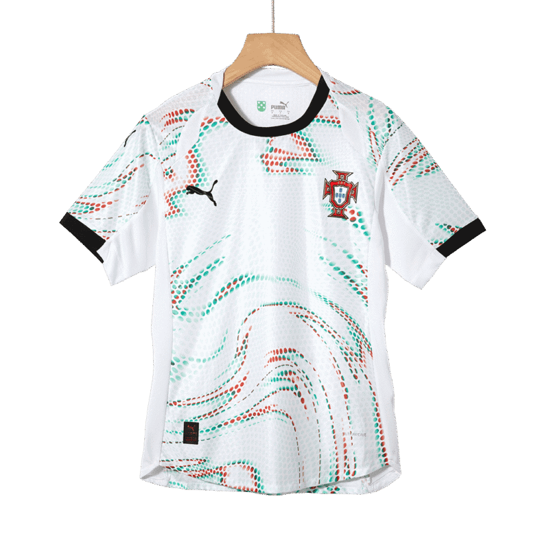 RONALDO #7 Portugal Away Authentic Soccer Jersey 2025