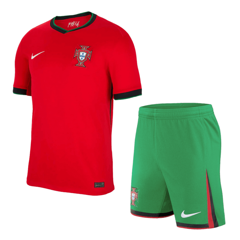Portugal Home Jerseys Kit EURO 2024