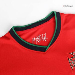 R.LEÃO #17 Portugal Home Soccer Jersey EURO 2024