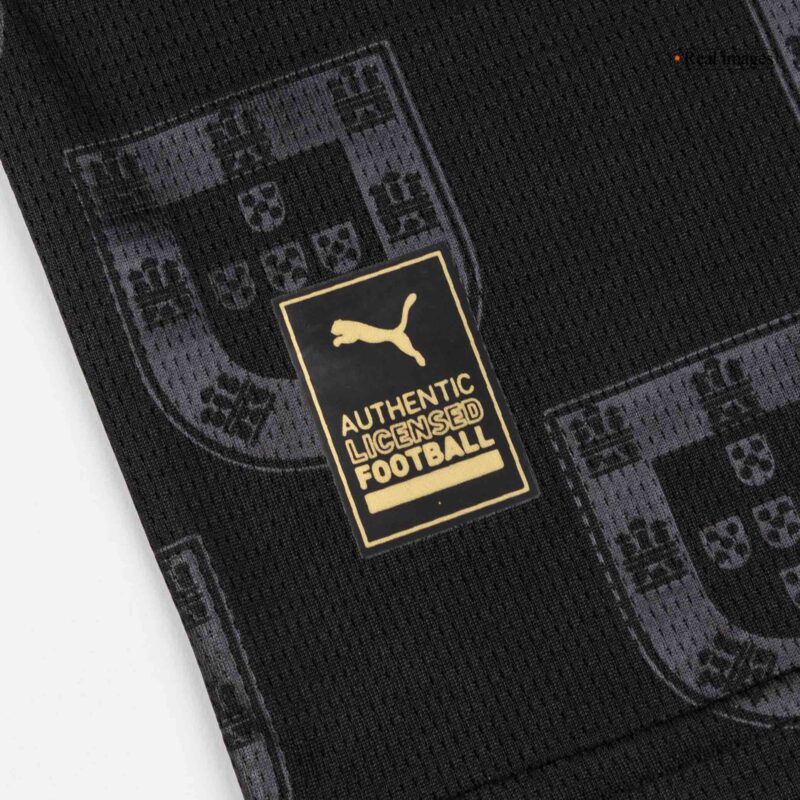 Kid's Portugal Special Edition Soccer Jersey Kit(Jersey+Shorts) World Cup 2026 Black