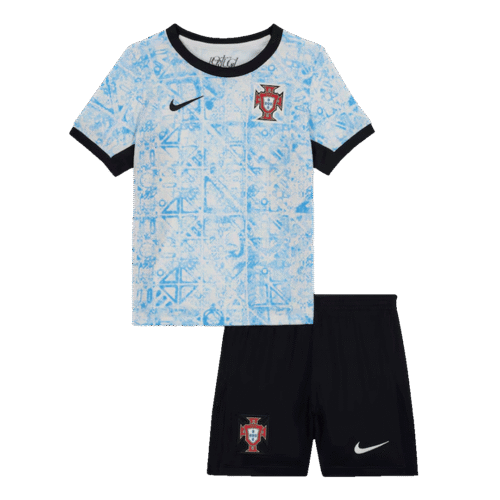Portugal Away Kids Soccer Jerseys Kit EURO 2024