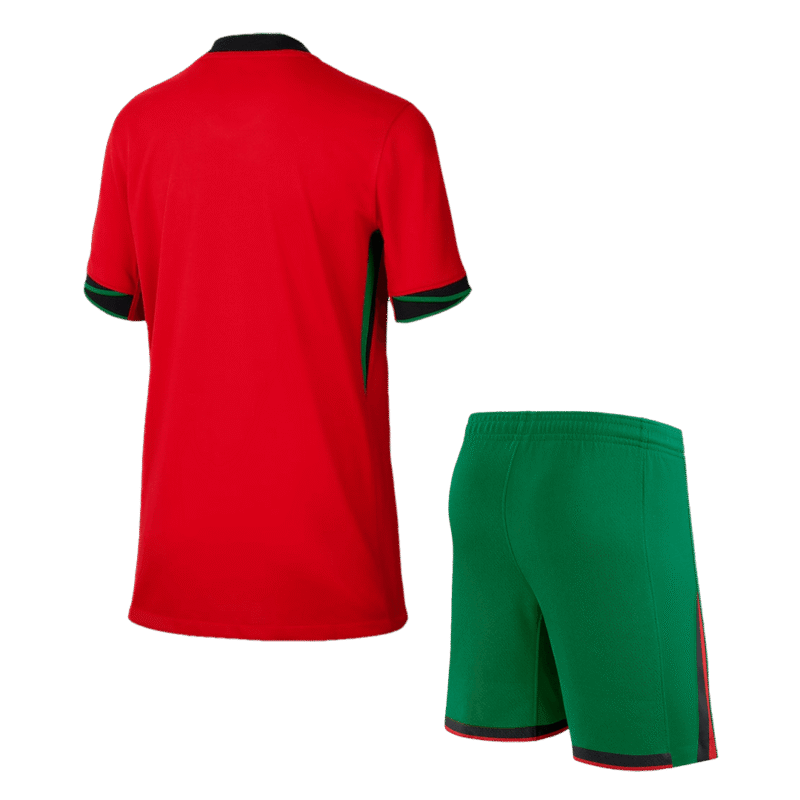 Portugal Home Kids Soccer Jerseys Kit EURO 2024