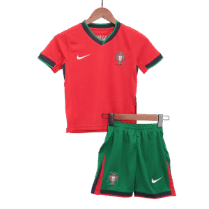 Portugal Home Kids Soccer Jerseys Kit EURO 2024