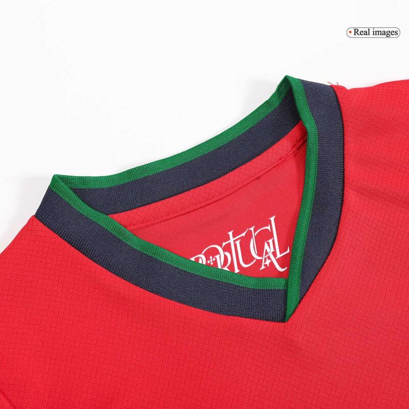 Portugal Home Kids Soccer Jerseys Kit EURO 2024