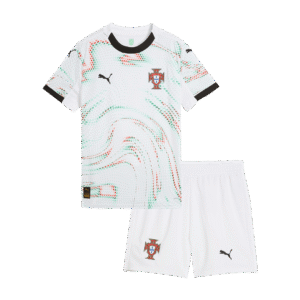 Portugal Away Kids Soccer Jerseys Kit 2025
