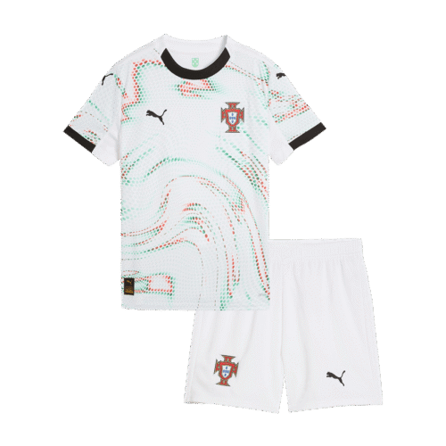 Portugal Away Kids Soccer Jerseys Kit 2025