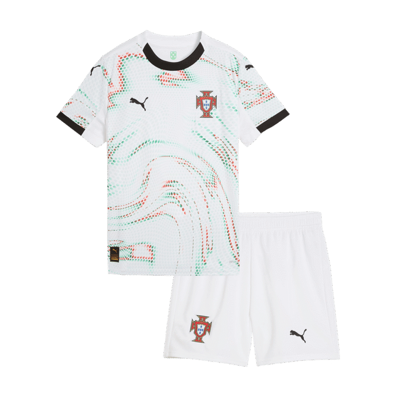 Portugal Away Kids Soccer Jerseys Kit 2025