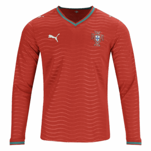 627508_1 Portugal Long Sleeve Home Soccer Jersey 2026