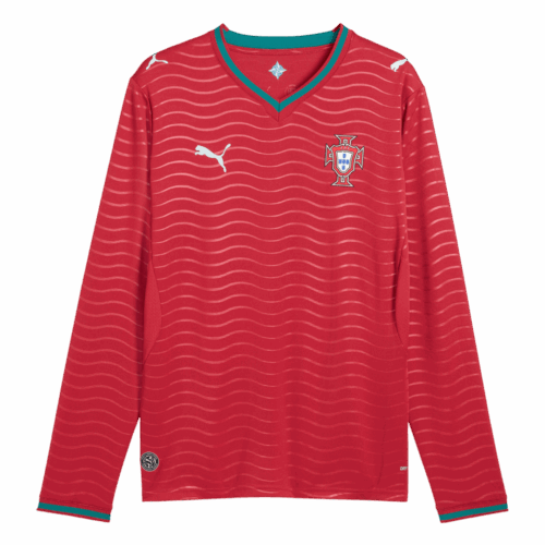 630023_1 Portugal Long Sleeve Home Soccer Jersey 2026
