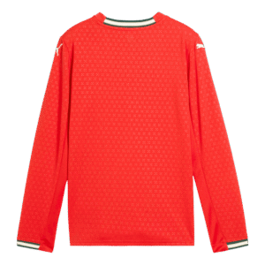Portugal Home Long Sleeve Soccer Jersey 2025