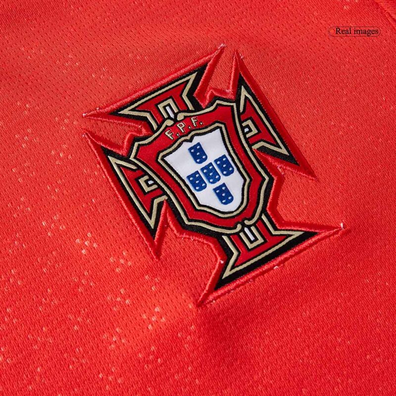 Portugal Home Long Sleeve Soccer Jersey 2025