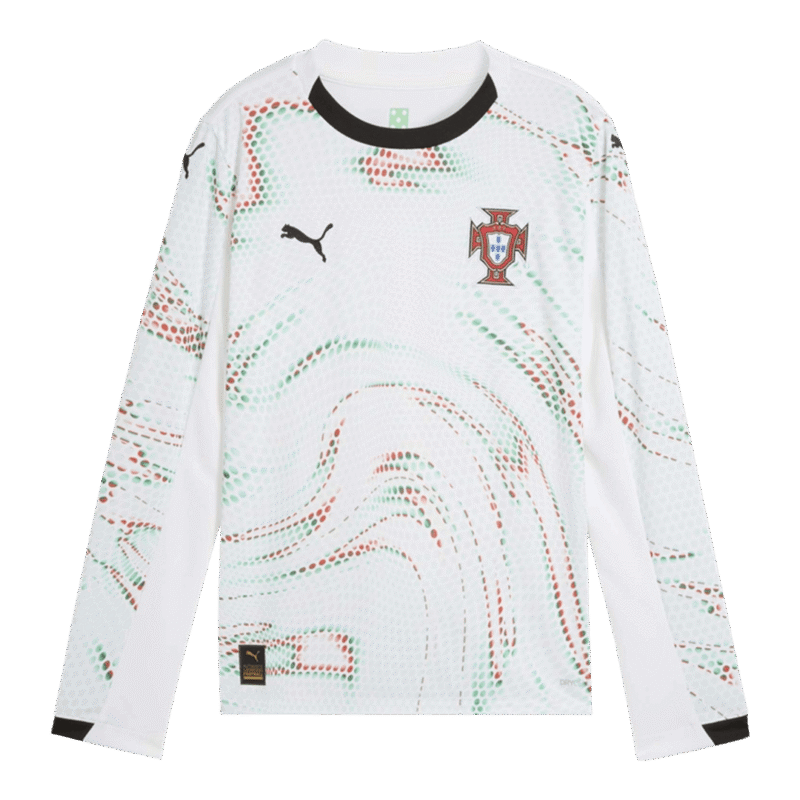 Portugal Away Long Sleeve Soccer Jersey 2025