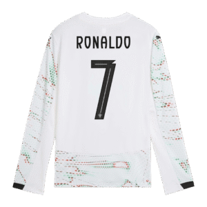 RONALDO #7 Portugal Away Long Sleeve Soccer Jersey 2025