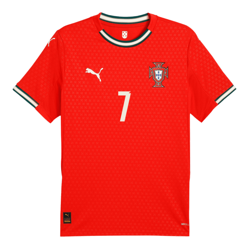 RONALDO #7 Portugal Home Soccer Jersey 2025