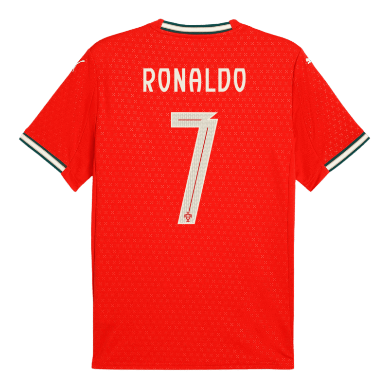 RONALDO #7 Portugal Home Soccer Jersey 2025