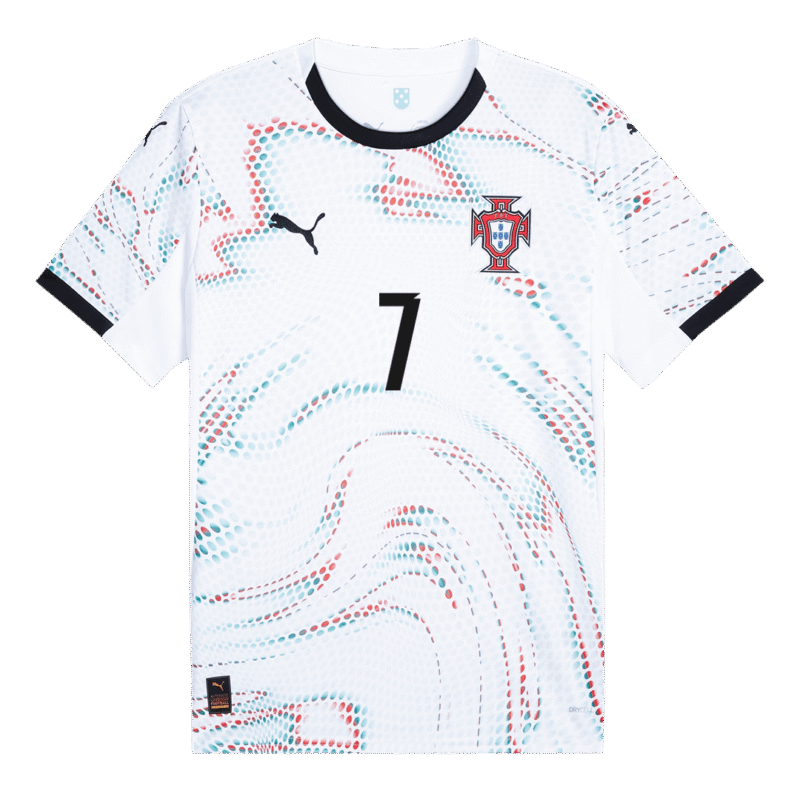 RONALDO #7 Portugal Away Soccer Jersey 2025