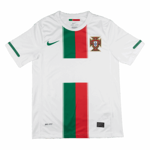 Portugal Away Soccer Jersey Retro 2010