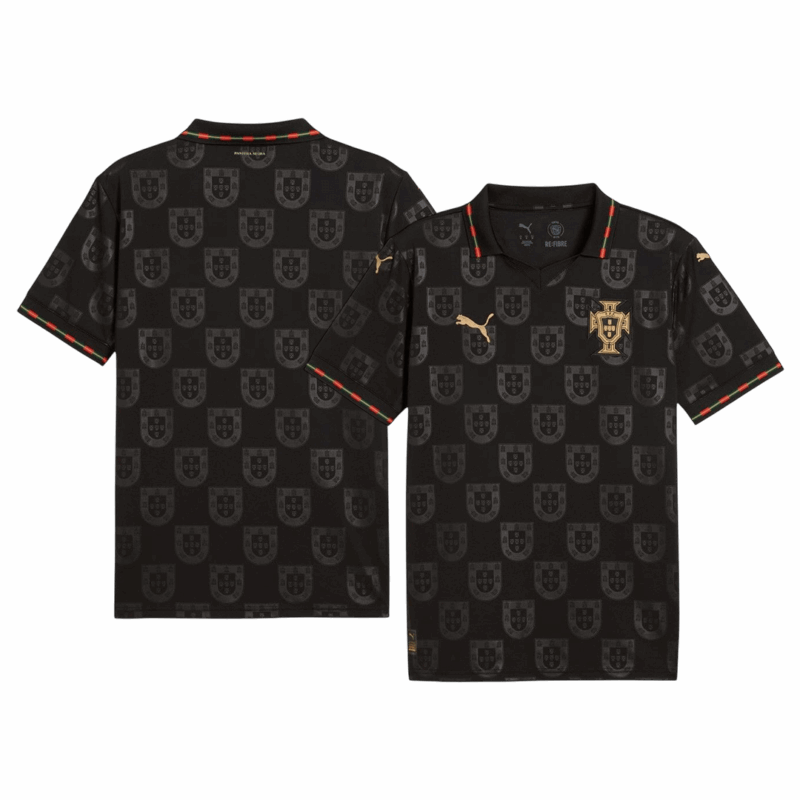 Portugal Concept Special Soccer Jersey World Cup 2026 Black