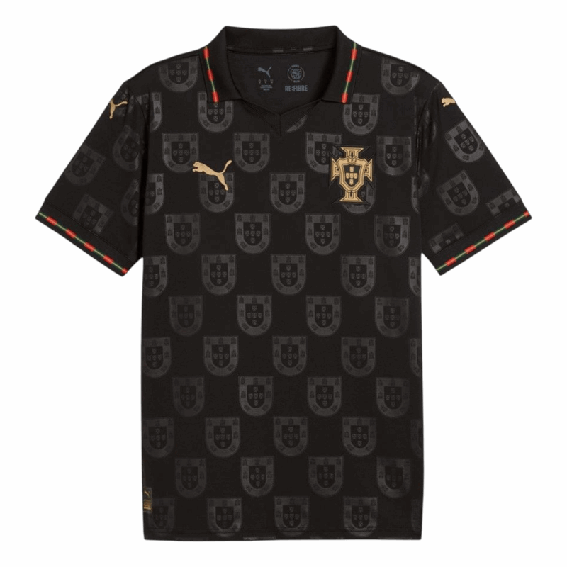 Portugal Concept Special Soccer Jersey World Cup 2026 Black