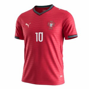 643795_2 BERNARDO#10 Portugal Home Soccer Jersey World Cup 2026 Red