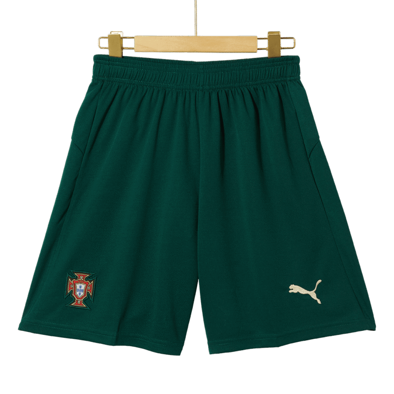 Portugal Home Soccer Shorts 2025