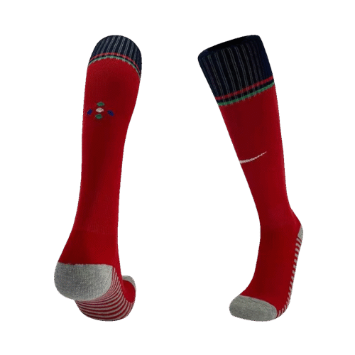 Portugal Home Soccer Socks 2024