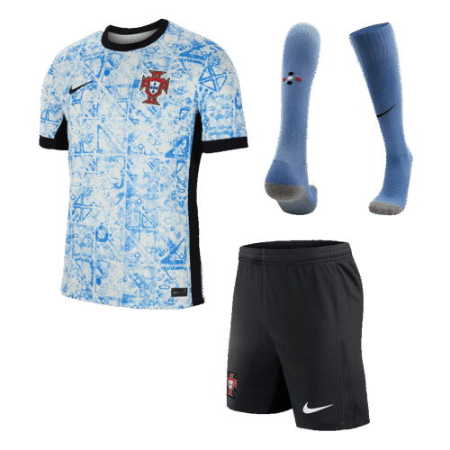 Portugal Away Jerseys Full Kit EURO 2024