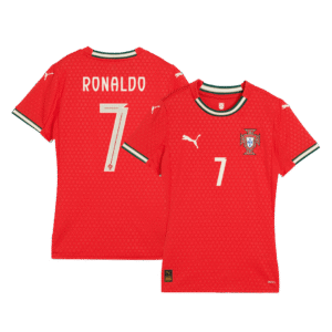 RONALDO #7 Women's Portugal Home Jersey 2025