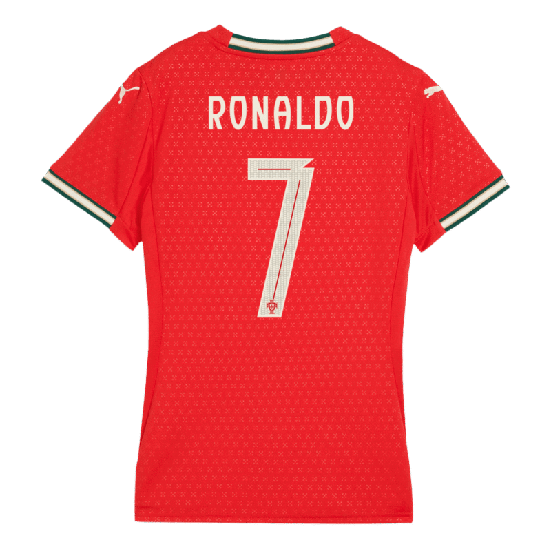 RONALDO #7 Women's Portugal Home Jersey 2025