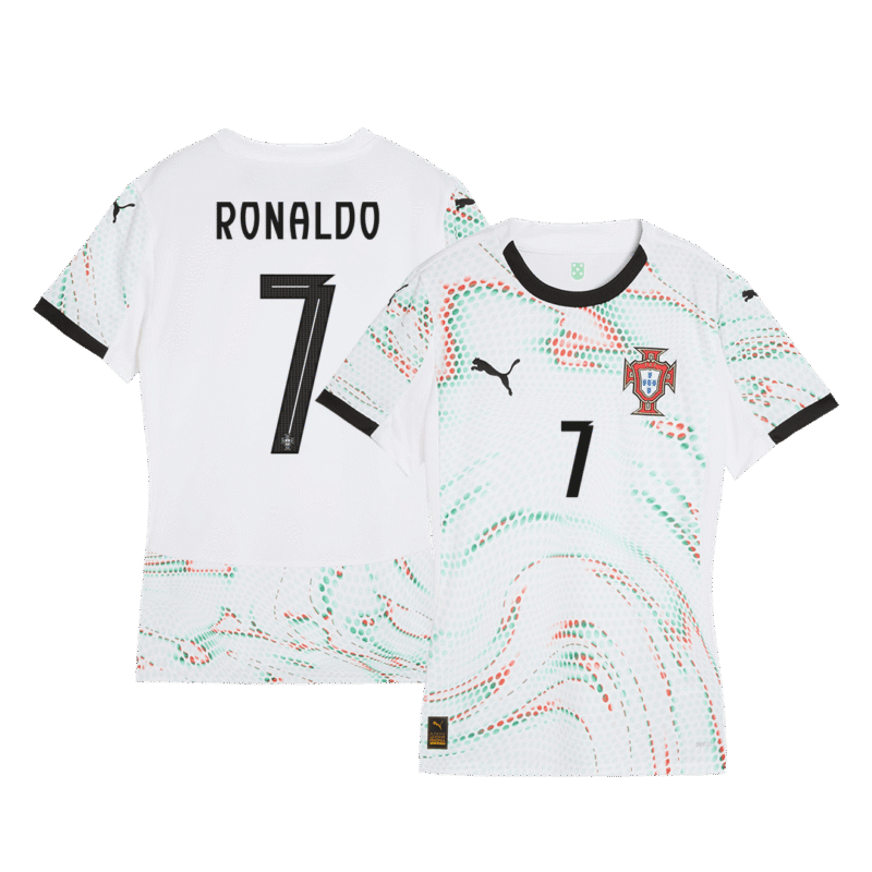 RONALDO #7 Women's Portugal Away Jersey 2025