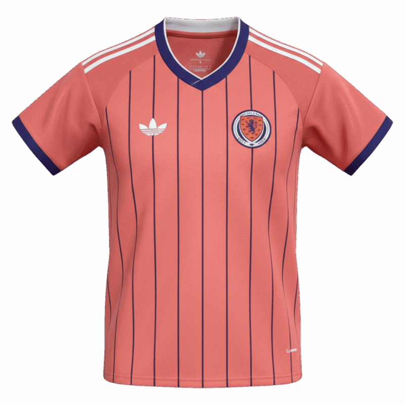 Scotland Away Soccer Jersey World Cup 2026 Pink
