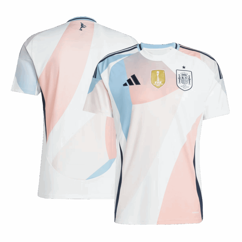 Spain Away Soccer Jersey Replica Women's Euro 2025