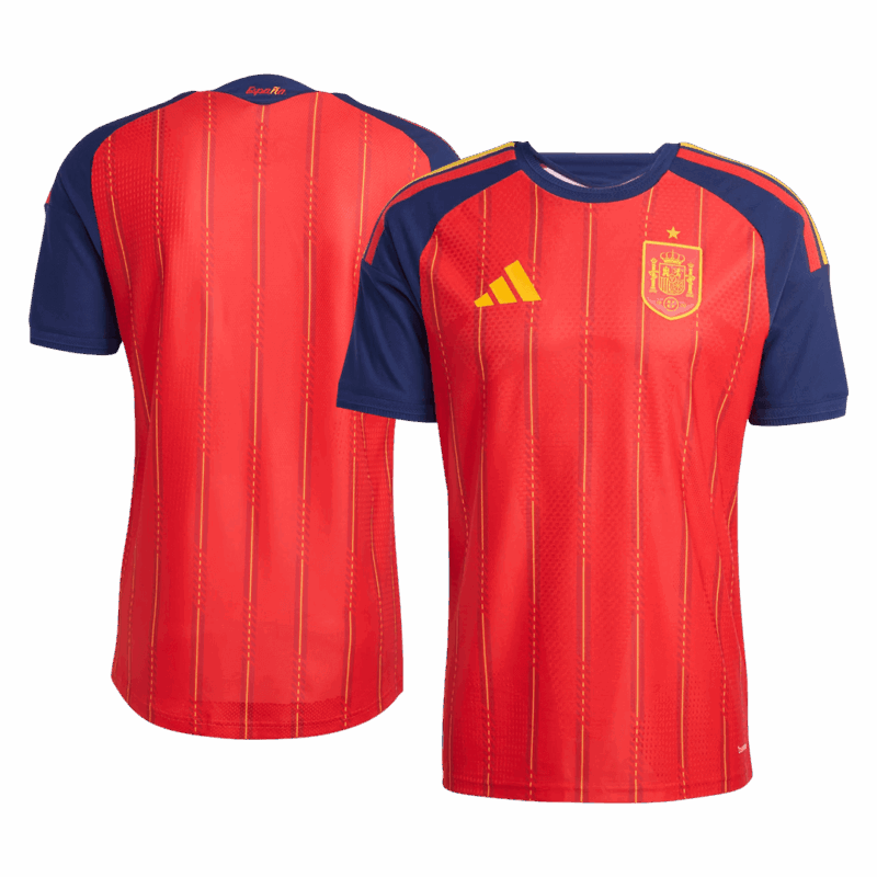 Spain Home Soccer Jersey Authentic 2026