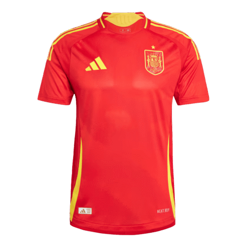 Spain Home Authentic Soccer Jersey EURO 2024